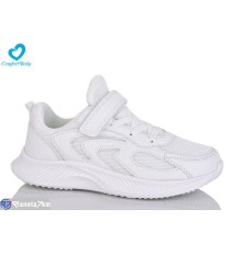 Дитячі кросівки на весну/осінь (8 пар р.35-40) білий  "Comfort-baby"