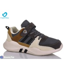 Дитячі кросівки на весну/осінь (7 пар р.35-39) сірий  "Comfort-baby"
