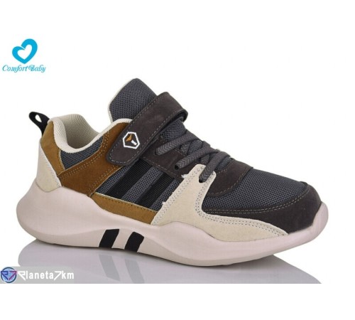 Дитячі кросівки на весну/осінь (7 пар р.35-39) сірий "Comfort-baby" Дитячі кросівки на весну/осінь (7 пар р.35-39) сірий "Comfort-baby"