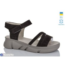 Босоніжки жіночі на літо (6 пар р.36-40) коричневий  "LIKA"