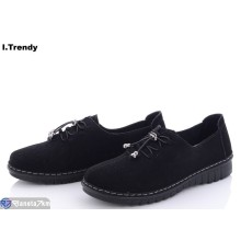 Туфлі жіночі на весну/осінь (8 пар р.36-41) чорний  "Trendy"