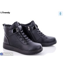 Черевики жіночі на весну/осінь (6 пар р.41-43) чорний  "Trendy"