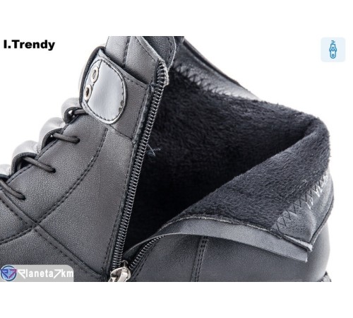 Черевики жіночі на весну/осінь (6 пар р.41-43) чорний  "Trendy"