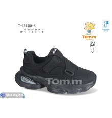 Дитячі кросівки на весну/осінь (8 пар р.32-37) чорний  "TOMMY"