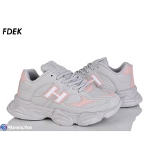 Кросівки жіночі на весну/осінь (8 пар р.36-41) сірий  "FDEK"