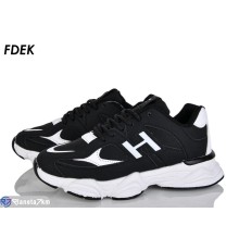 Кросівки на весну/осінь (8 пар р.36-41) чорний  "FDEK"