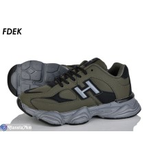 Кросівки на весну/осінь (8 пар р.36-41) хакі  "FDEK"