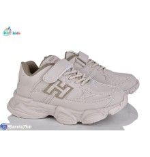 Дитячі кросівки на весну/осінь (8 пар р.32-37) бежевий  "BBT"