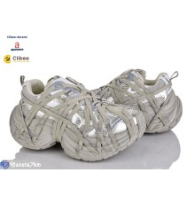 Дитячі кросівки на весну/осінь (6 пар р.35-40) бежевий  "BELIES-D"