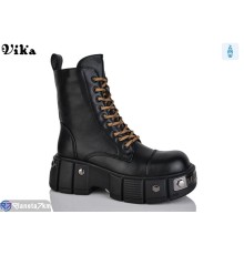 Черевики жіночі на весну/осінь (6 пар р.36-40) чорний  "Vika"