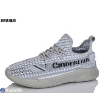 Дитячі кросівки на літо (12 пар р.31-36) сірий  "Super Gear"