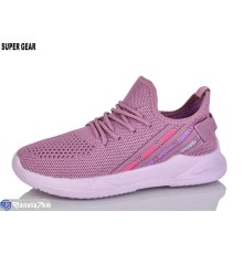 Дитячі кросівки на літо (12 пар р.31-36) фіолетовий  "Super Gear"