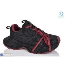 Кросівки жіночі на весну/осінь (6 пар р.36-41) чорний  "TETRAST"