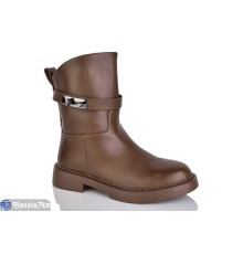 Черевики жіночі на весну/осінь (6 пар р.36-40) коричневий  "TETRAST"
