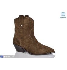Черевики жіночі на весну/осінь (6 пар р.36-41) коричневий  "TETRAST"