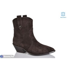 Черевики жіночі на весну/осінь (6 пар р.36-41) коричневий  "TETRAST"
