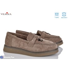 Туфлі жіночі на весну/осінь (8 пар р.36-40) коричневий  "Veagia-ADA"