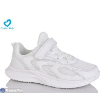 Дитячі кросівки на весну/осінь (8 пар р.35-40) білий  "Comfort-baby"