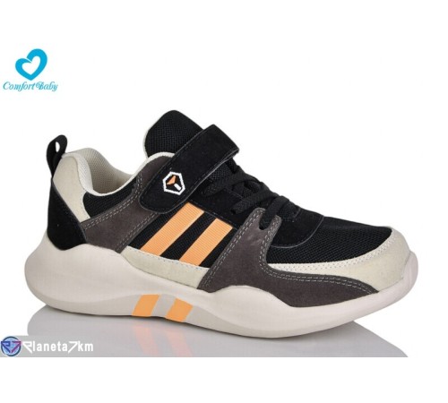 Дитячі кросівки на весну/осінь (7 пар р.35-39) чорний "Comfort-baby" Дитячі кросівки на весну/осінь (7 пар р.35-39) чорний "Comfort-baby"