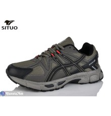 Кросівки чоловічі на весну/осінь (8 пар р.41-46) хакі  "Situo"