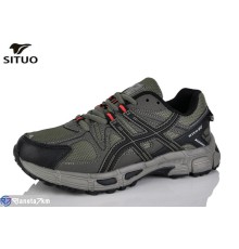 Дитячі кросівки на весну/осінь (8 пар р.36-41) хакі  "Situo"