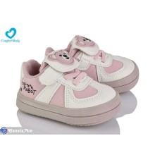 Дитячі кросівки на весну/осінь (7 пар р.16-20) рожевий  "Comfort-baby"