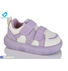 Дитячі кросівки на весну/осінь (6 пар р.26-30) фіолетовий  "Comfort-baby"