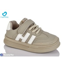 Дитячі кросівки на весну/осінь (6 пар р.22-26) коричневий  "Comfort-baby"