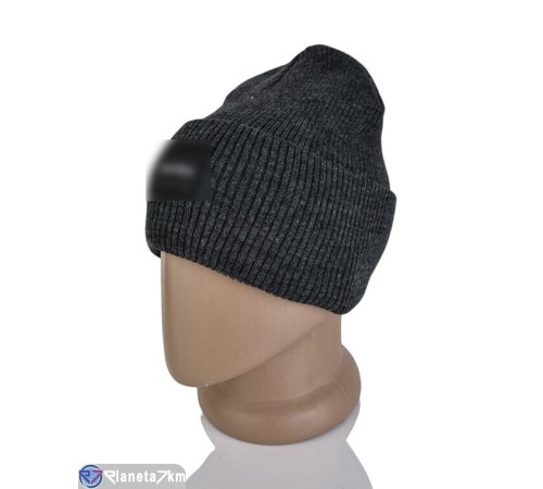 Шапка жіноча на зиму (5 шт. р.сетка One size) сірий  "CAROLLA"