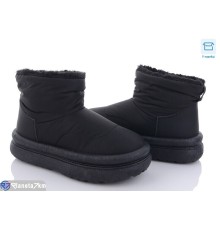Дутики жіночі на зиму (8 пар р.36-41) чорний  "Kalabok"