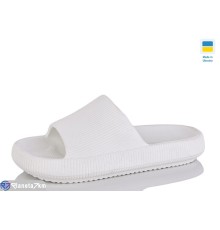 Шлепки жіночі на літо (6 пар р.36-41) білий  "LOTTOS"