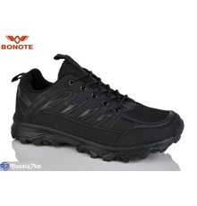 Кросівки чоловічі на весну/осінь (8 пар р.41-46) чорний  "Bonote"