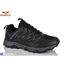 Кросівки чоловічі на весну/осінь (8 пар р.41-46) чорний  "Bonote"