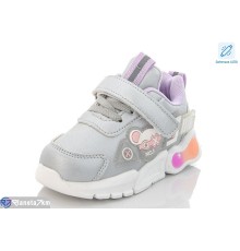 Дитячі кросівки на весну/осінь (8 пар р.23-28) срібний  "Normashoes"