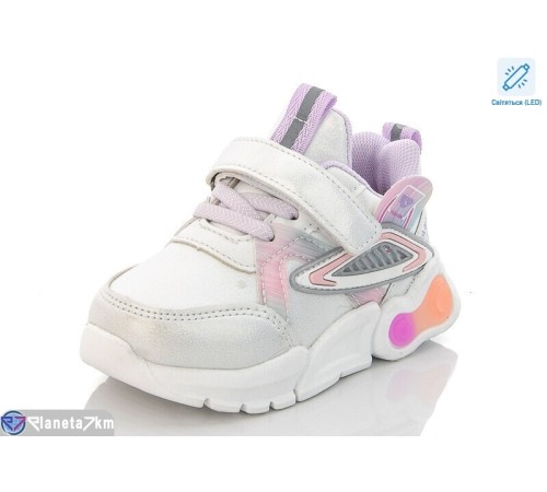 Дитячі кросівки на весну/осінь (8 пар р.23-28) білий  "Normashoes"