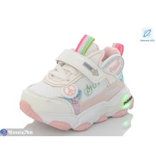 Дитячі кросівки на весну/осінь (8 пар р.23-28) білий  "Normashoes"