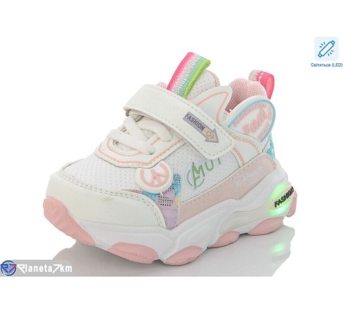 Дитячі кросівки на весну/осінь (8 пар р.23-28) білий  "Normashoes"