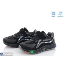 Дитячі кросівки на весну/осінь (8 пар р.25-30) чорний  "Normashoes"
