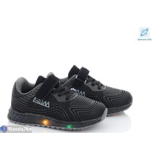 Дитячі кросівки на весну/осінь (8 пар р.25-30) чорний  "Normashoes"