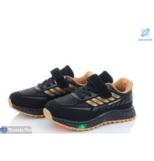 Дитячі кросівки на весну/осінь (8 пар р.25-30) чорний  "Normashoes"