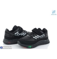 Дитячі кросівки на весну/осінь (8 пар р.25-30) чорний  "Normashoes"