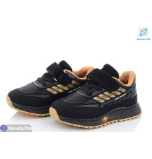 Дитячі кросівки на весну/осінь (8 пар р.20-25) чорний  "Normashoes"