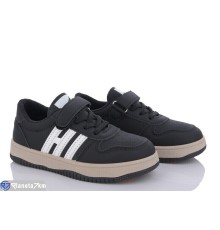 Дитячі кросівки на весну/осінь (6 пар р.32-37) чорний  "Normashoes"