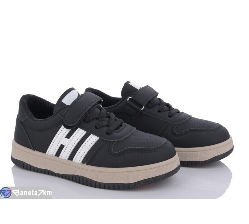 Дитячі кросівки на весну/осінь (6 пар р.32-37) чорний  "Normashoes"