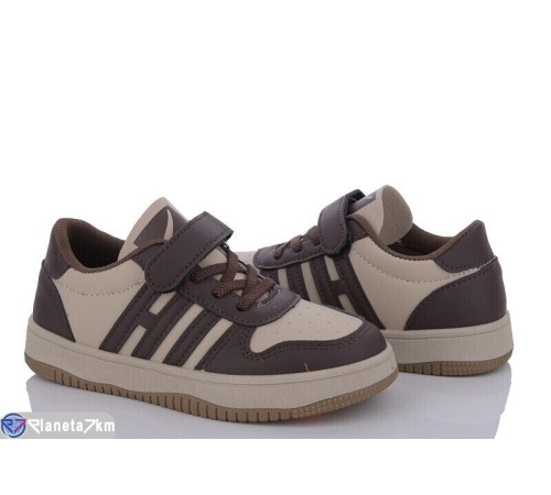 Дитячі кросівки на весну/осінь (6 пар р.32-37) коричневий  "Normashoes"