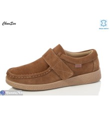 Туфлі жіночі на весну/осінь (8 пар р.37-42) коричневий  "Chunsen"