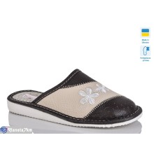 Тапки жіночі на літо (6 пар р.36-40) коричневий  "LOTTOS"