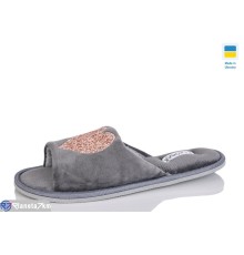 Тапки жіночі на весну/осінь (6 пар р.36-41) сірий  "Melinda"