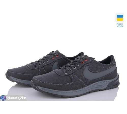 Кросівки чоловічі на весну/осінь (8 пар р.40-45) чорний  "LEOBAZA"