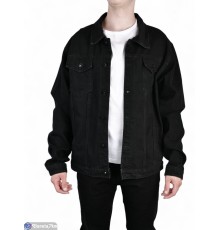 Куртка чоловіча на весну/осінь (7 шт. р.сетка XL-6XL) чорний  "Graf"